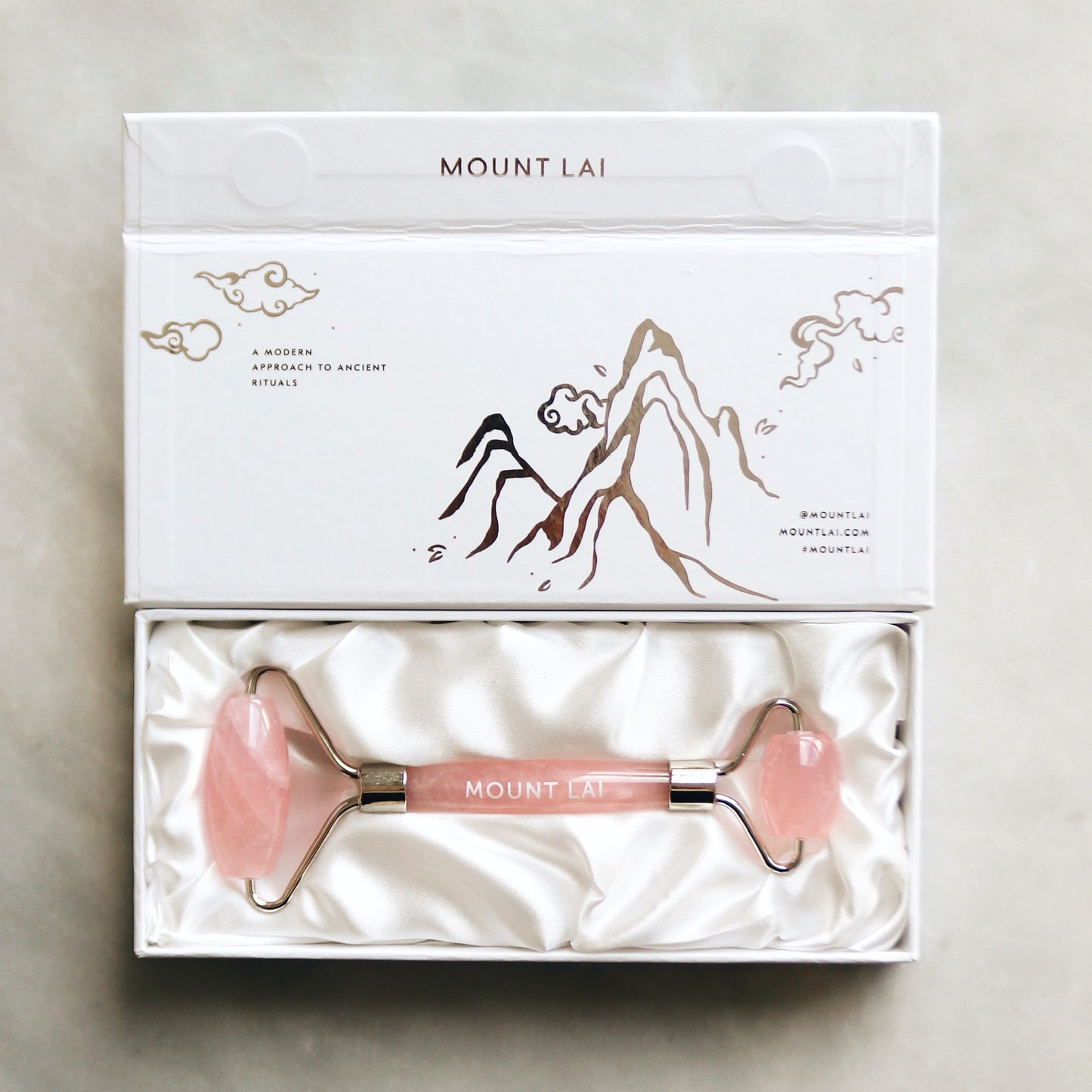 Mount Lai Rose Quartz Facial Roller